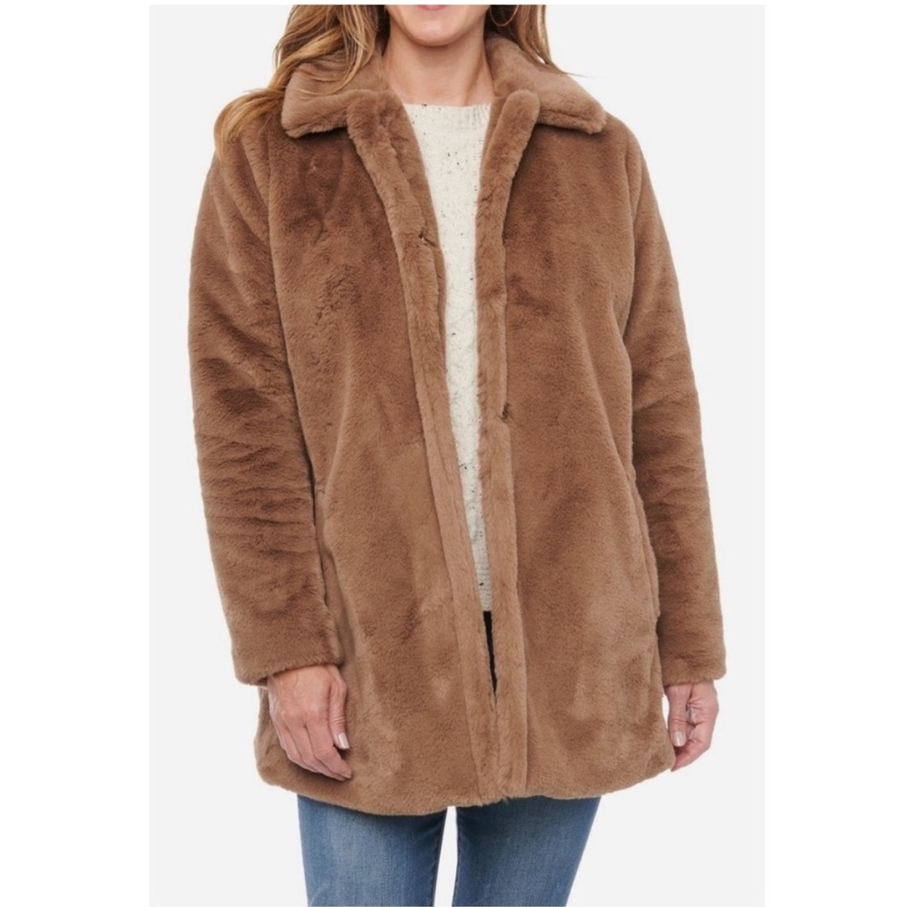 Wit and Wisdom Nordstrom faux fur coat